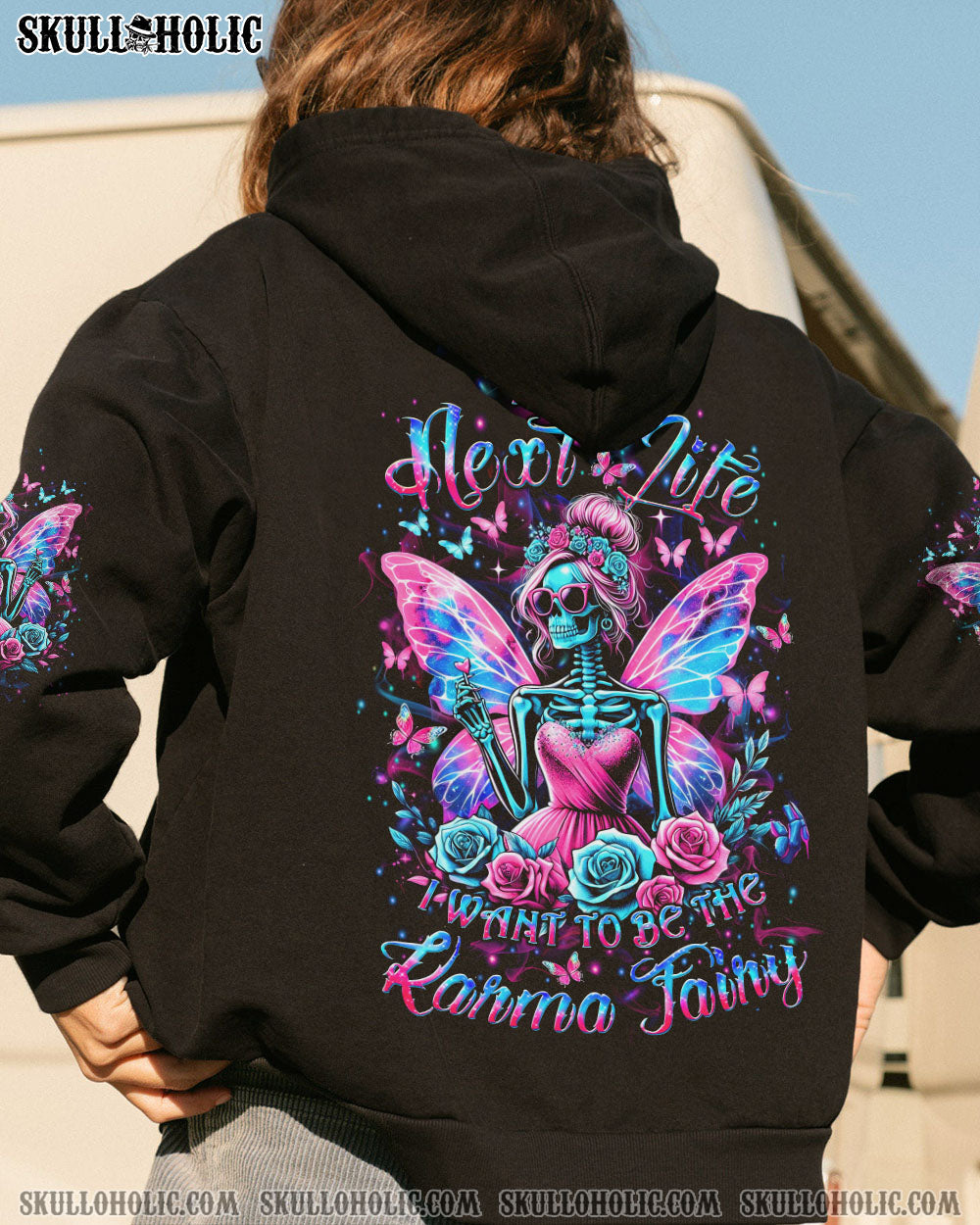 KARMA FAIRY SKULL ALL OVER PRINT – YHLT0406241