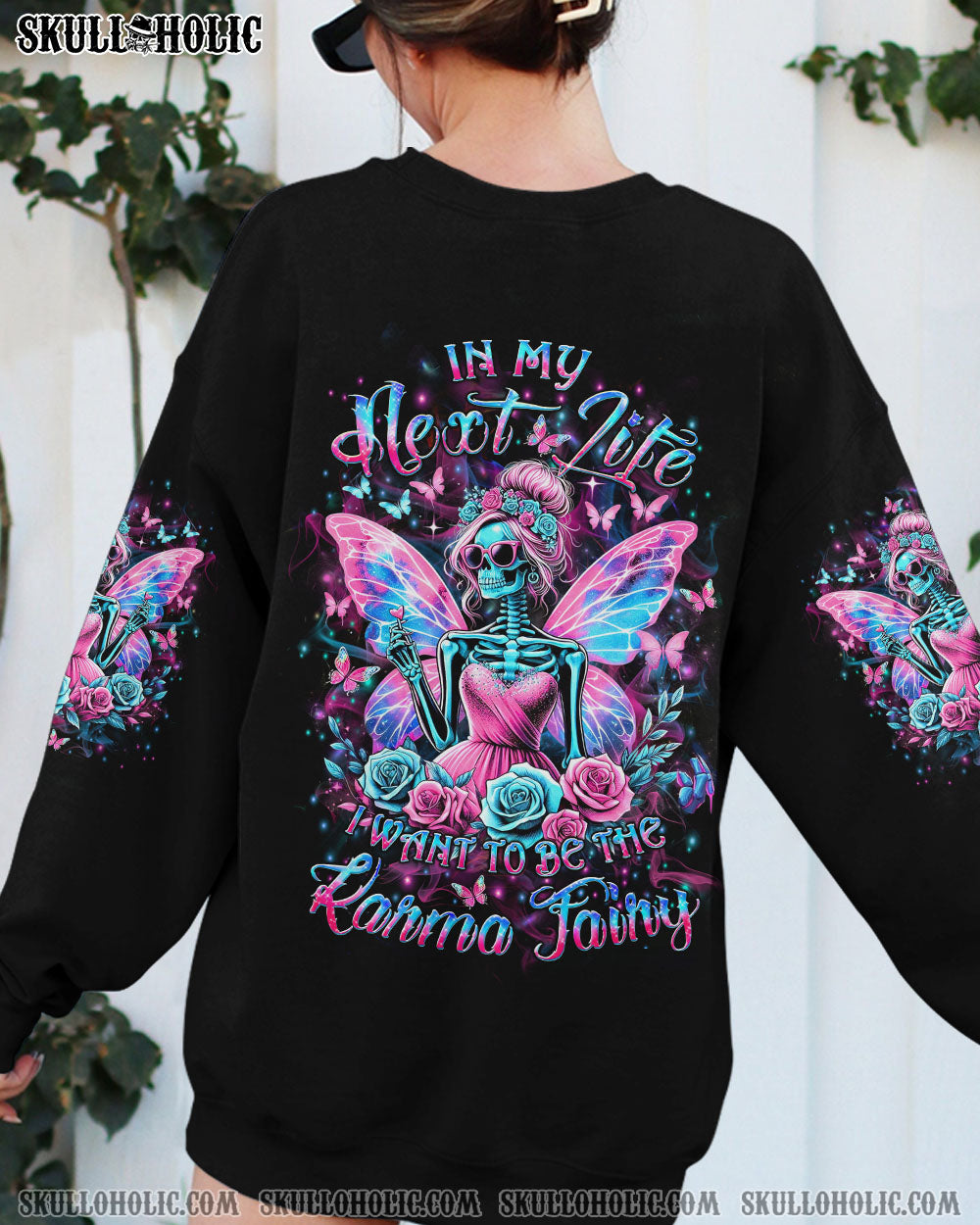 KARMA FAIRY SKULL ALL OVER PRINT – YHLT0406241