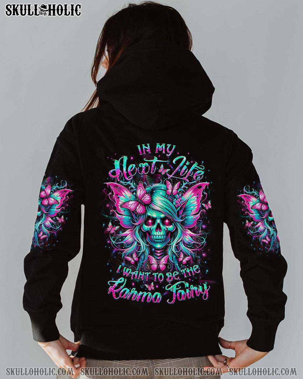 KARMA FAIRY SKULL ALL OVER PRINT – YHLT1904243