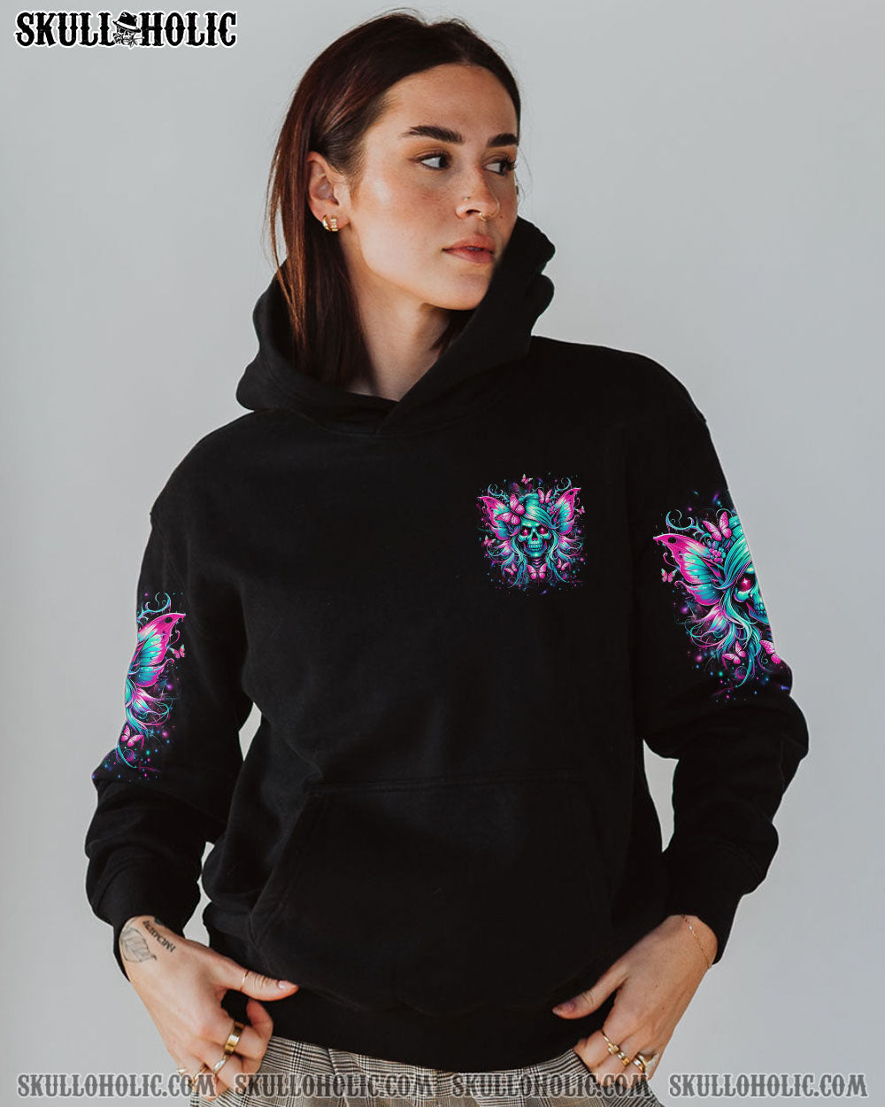 KARMA FAIRY SKULL ALL OVER PRINT – YHLT1904243