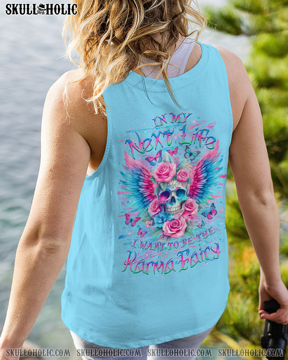 KARMA FAIRY SKULL ALL OVER PRINT – YHLT3105244