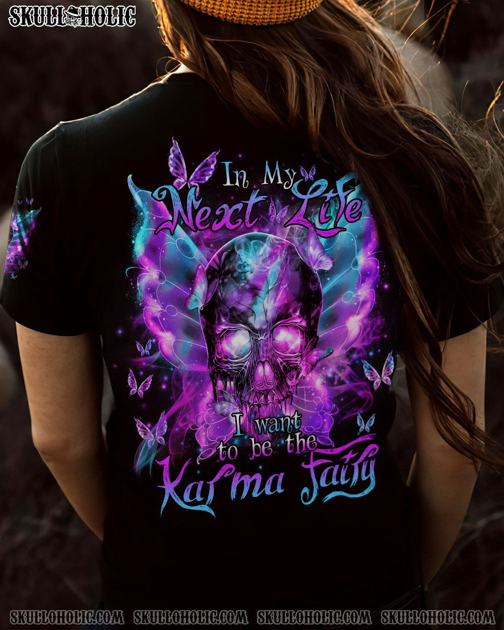 KARMA FAIRY SKULL BUTTERFLY ALL OVER PRINT – TLNO2312222