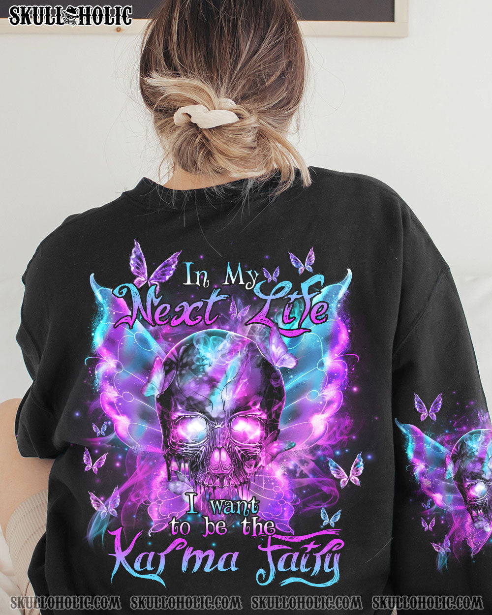 KARMA FAIRY SKULL BUTTERFLY ALL OVER PRINT – TLNO2312222