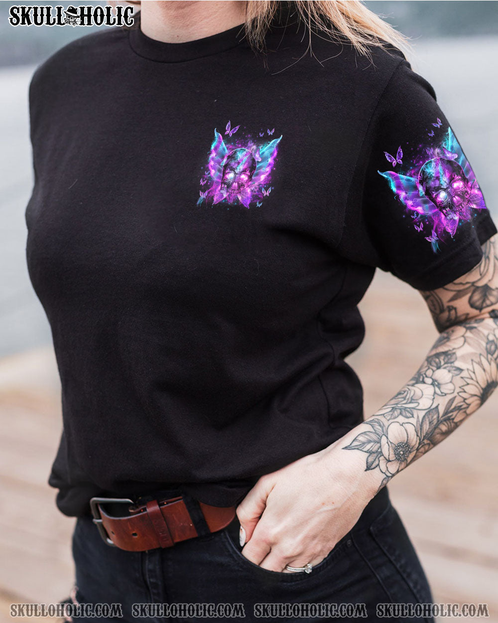 KARMA FAIRY SKULL BUTTERFLY ALL OVER PRINT – TLNO2312222