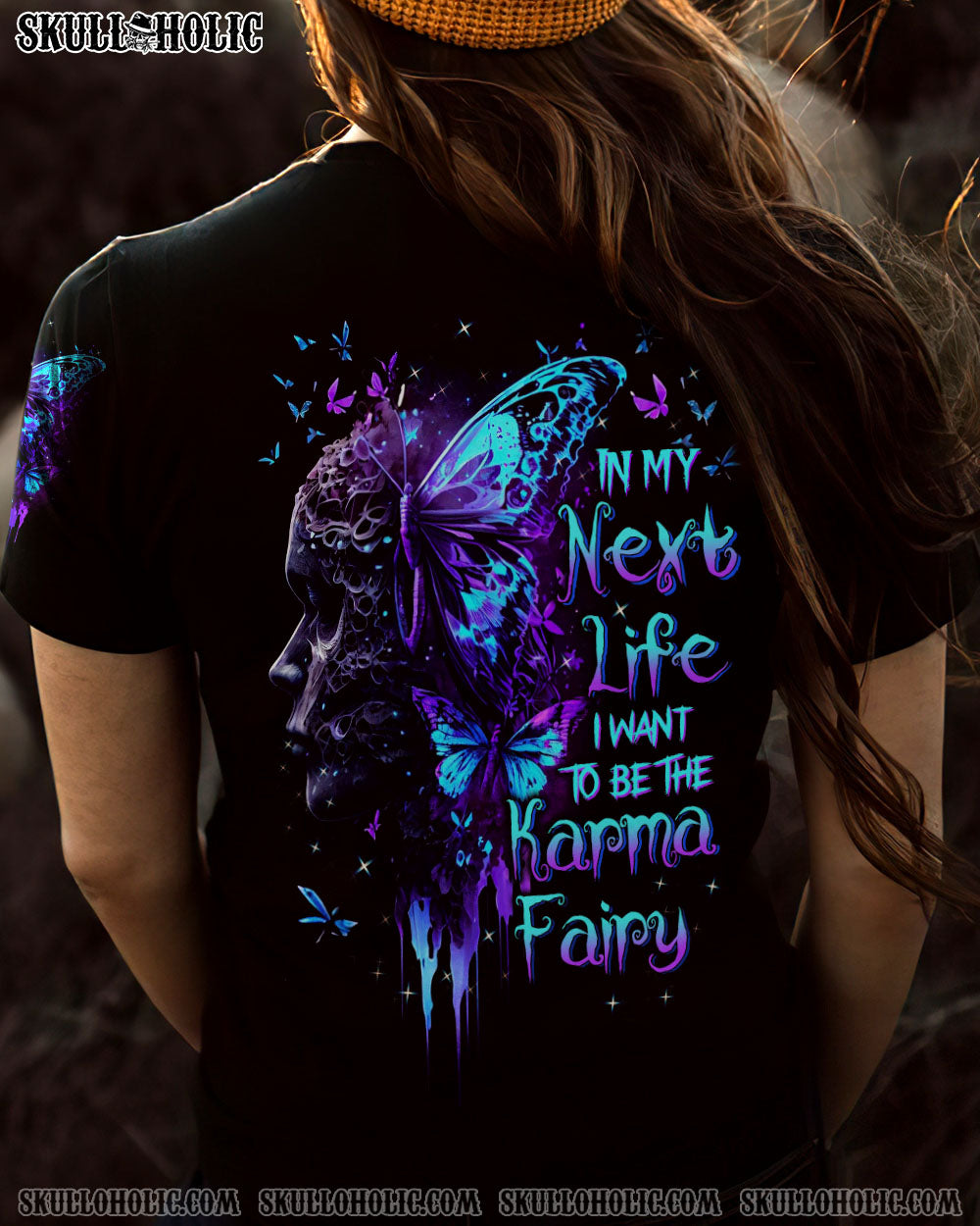 KARMA FAIRY SKULL BUTTERFLY ALL OVER PRINT – TLTW0603231
