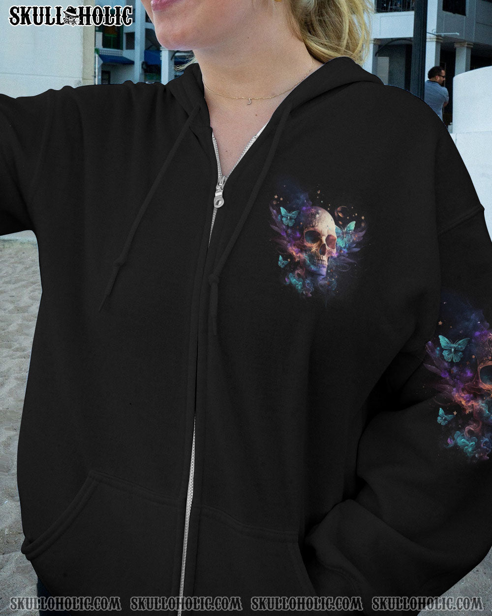 KARMA FAIRY SKULL BUTTERFLY SMOKE ALL OVER PRINT – TLNO0302233