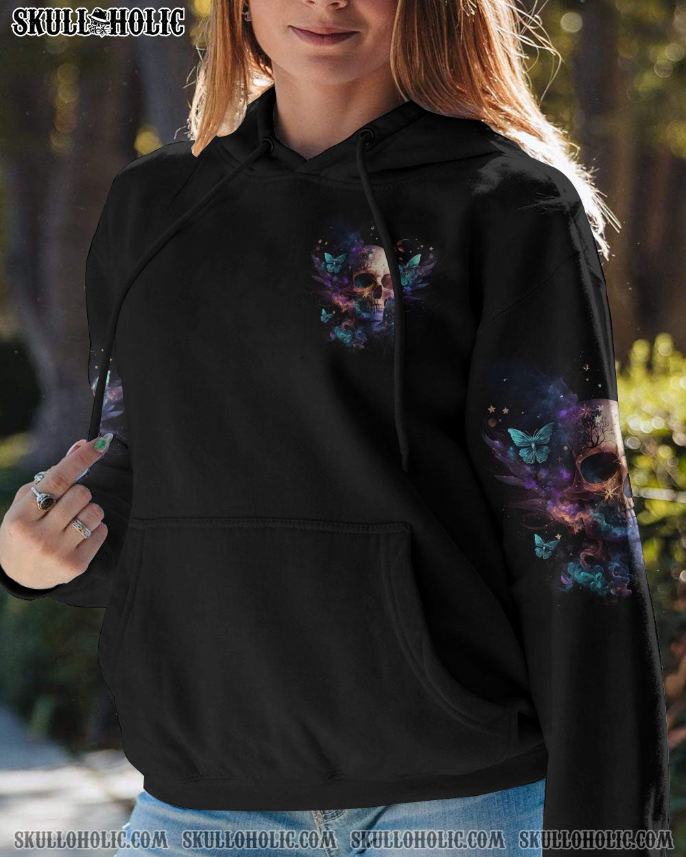 KARMA FAIRY SKULL BUTTERFLY SMOKE ALL OVER PRINT – TLNO0302233