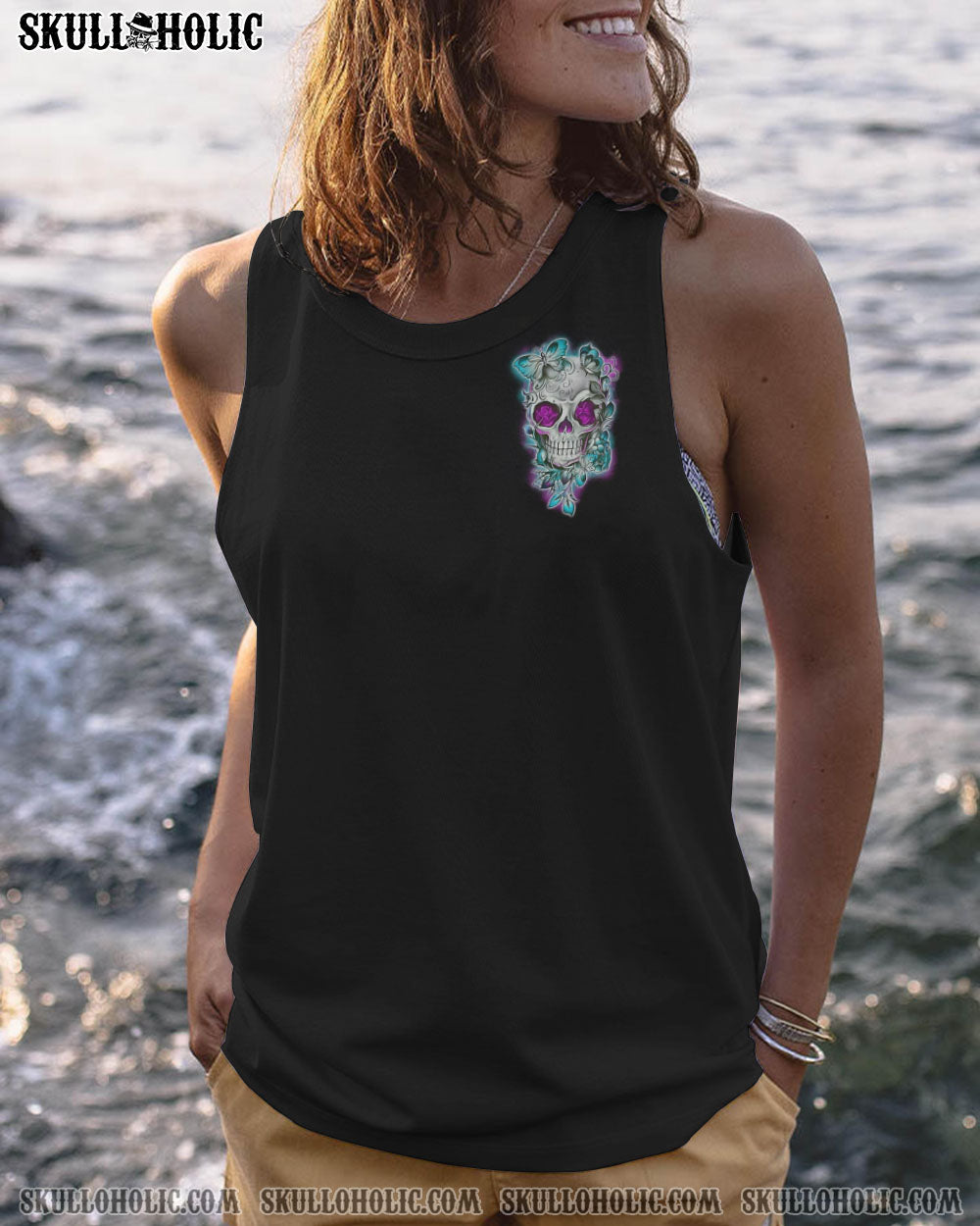 KARMA FAIRY SKULL FLOWER ALL OVER PRINT – TLNO231222