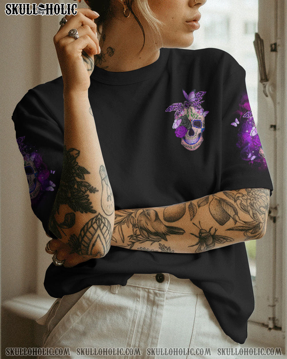 KARMA FAIRY SKULL HEADBAND ALL OVER PRINT – TLTR2212222