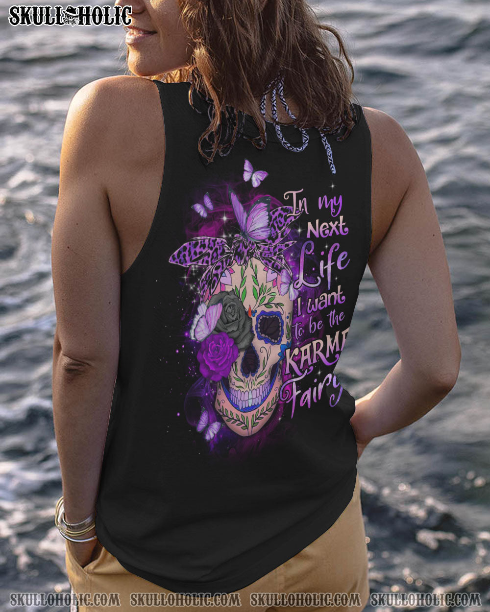 KARMA FAIRY SKULL HEADBAND ALL OVER PRINT – TLTR2212222