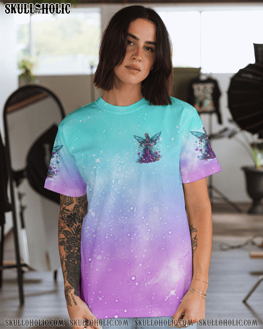 KARMA FAIRY SKULL SKELETON ALL OVER PRINT – TLNO2909241