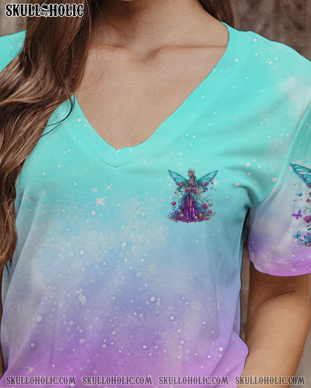 KARMA FAIRY SKULL SKELETON ALL OVER PRINT – TLNO2909241