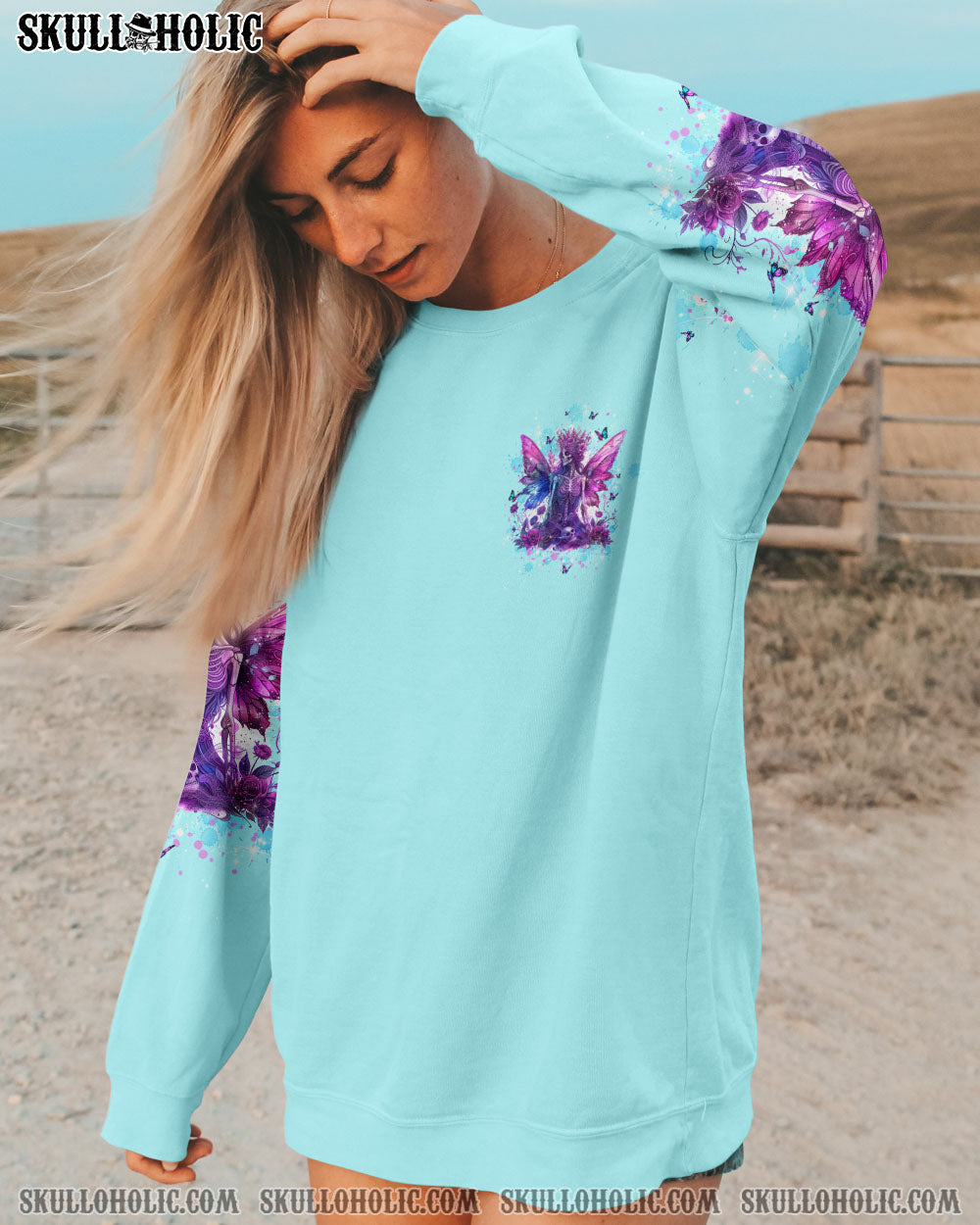 KARMA FAIRY SKULL SKELETON ALL OVER PRINT – TLTW2203241