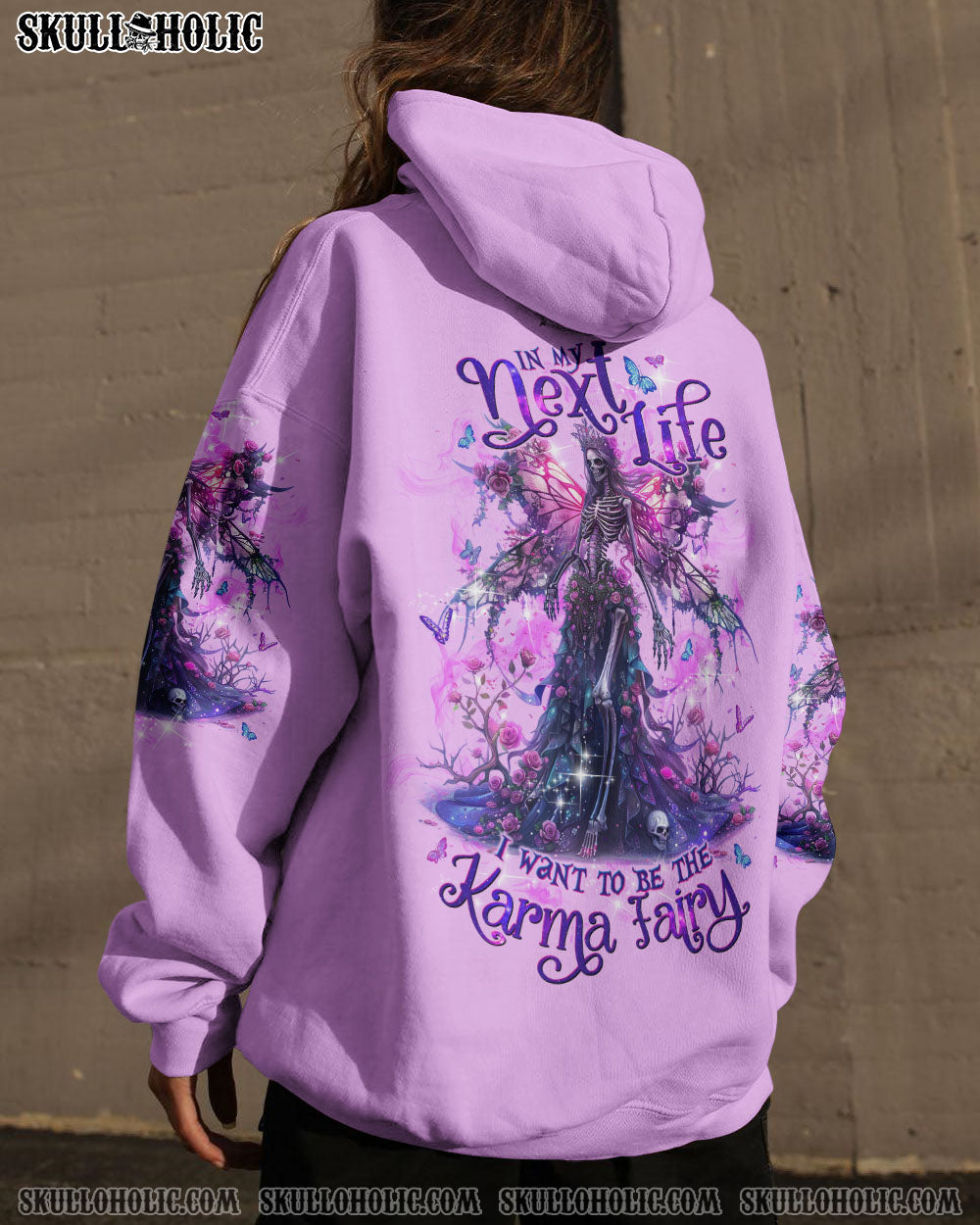 KARMA FAIRY SKULL SKELETON ALL OVER PRINT – TLTW2802246