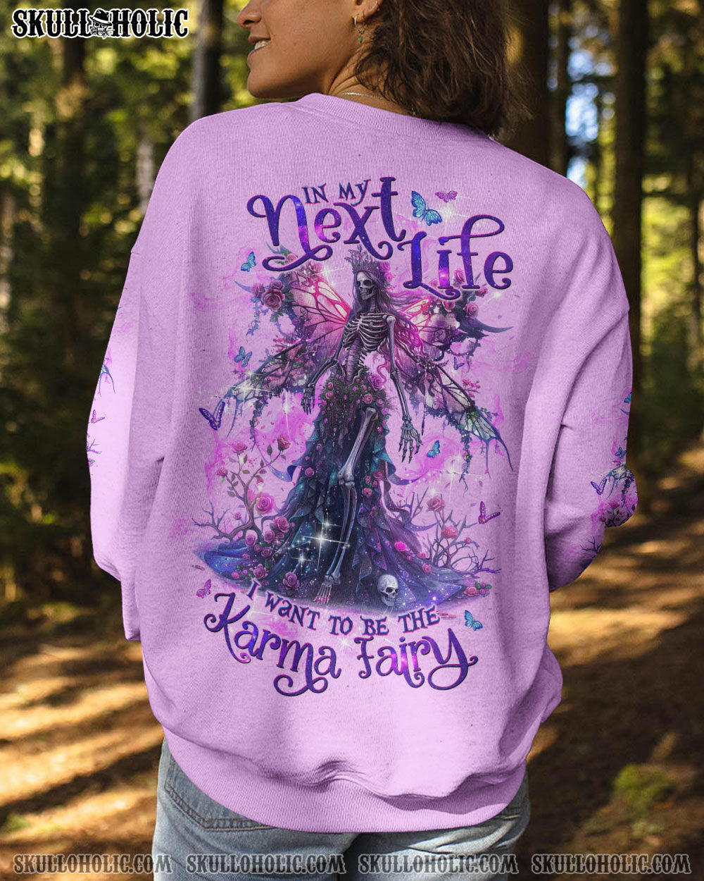 KARMA FAIRY SKULL SKELETON ALL OVER PRINT – TLTW2802246