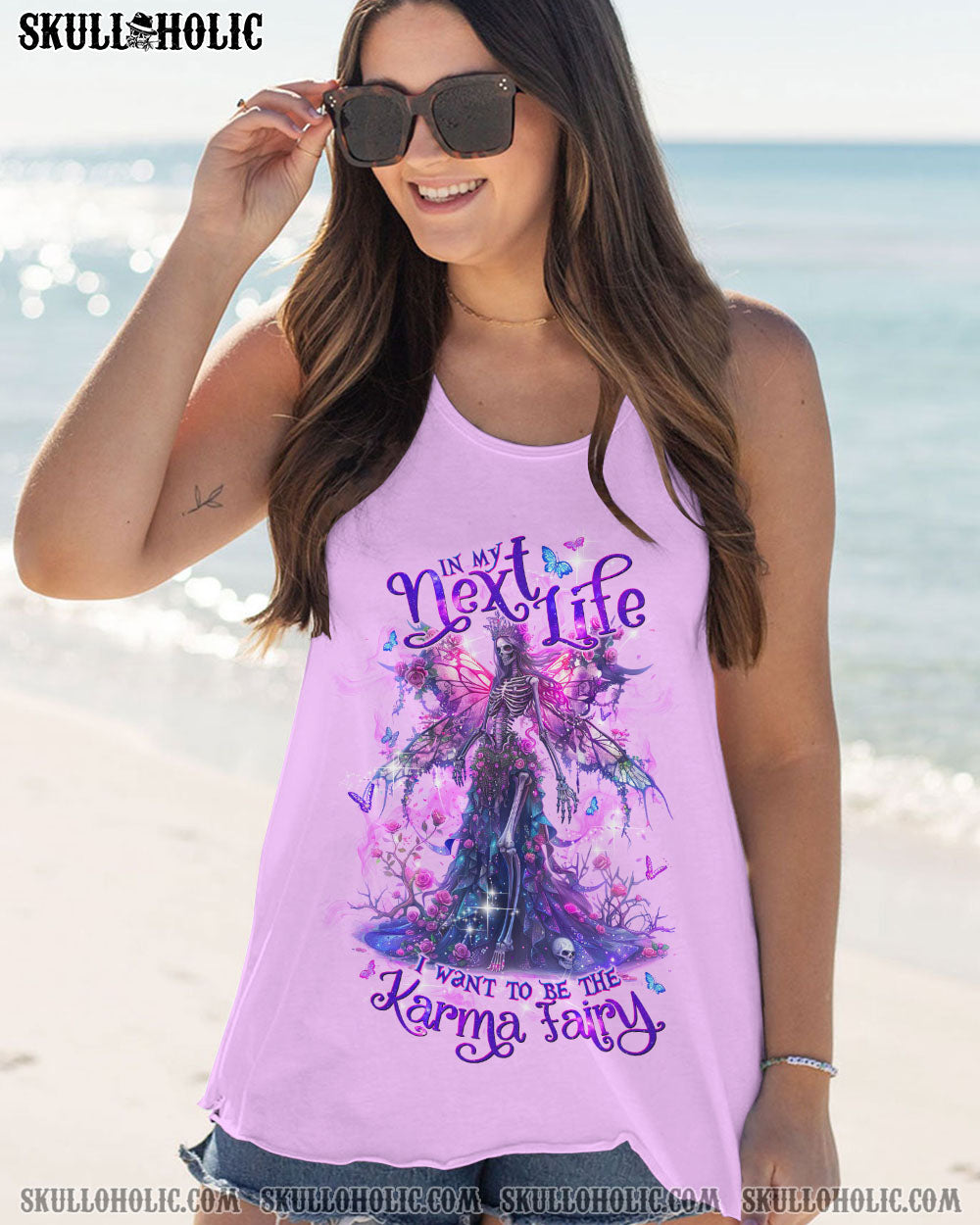 KARMA FAIRY SKULL SKELETON ALL OVER PRINT – TLTW2802246