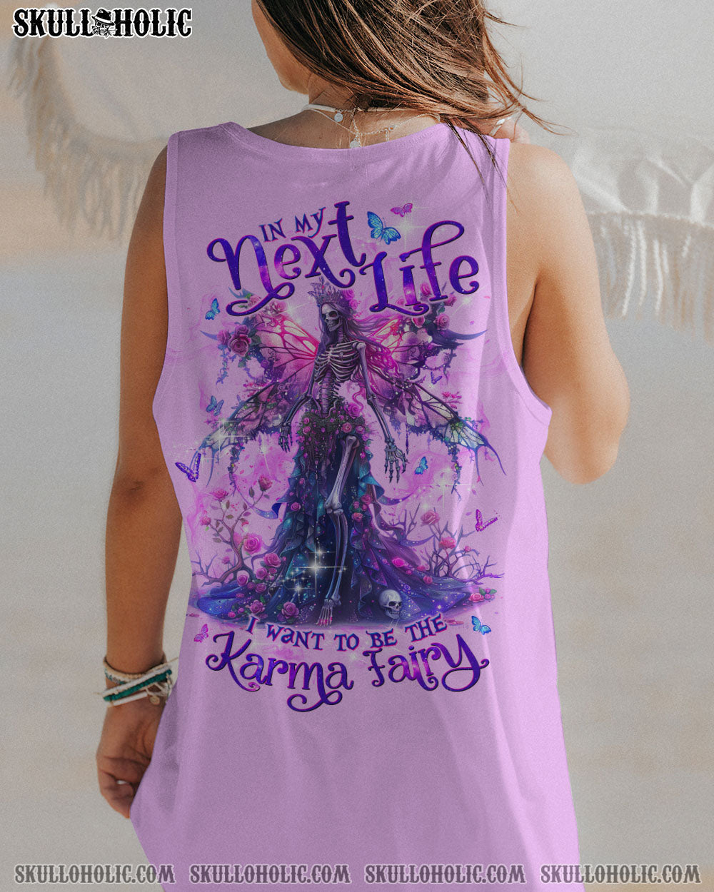 KARMA FAIRY SKULL SKELETON ALL OVER PRINT – TLTW2802246