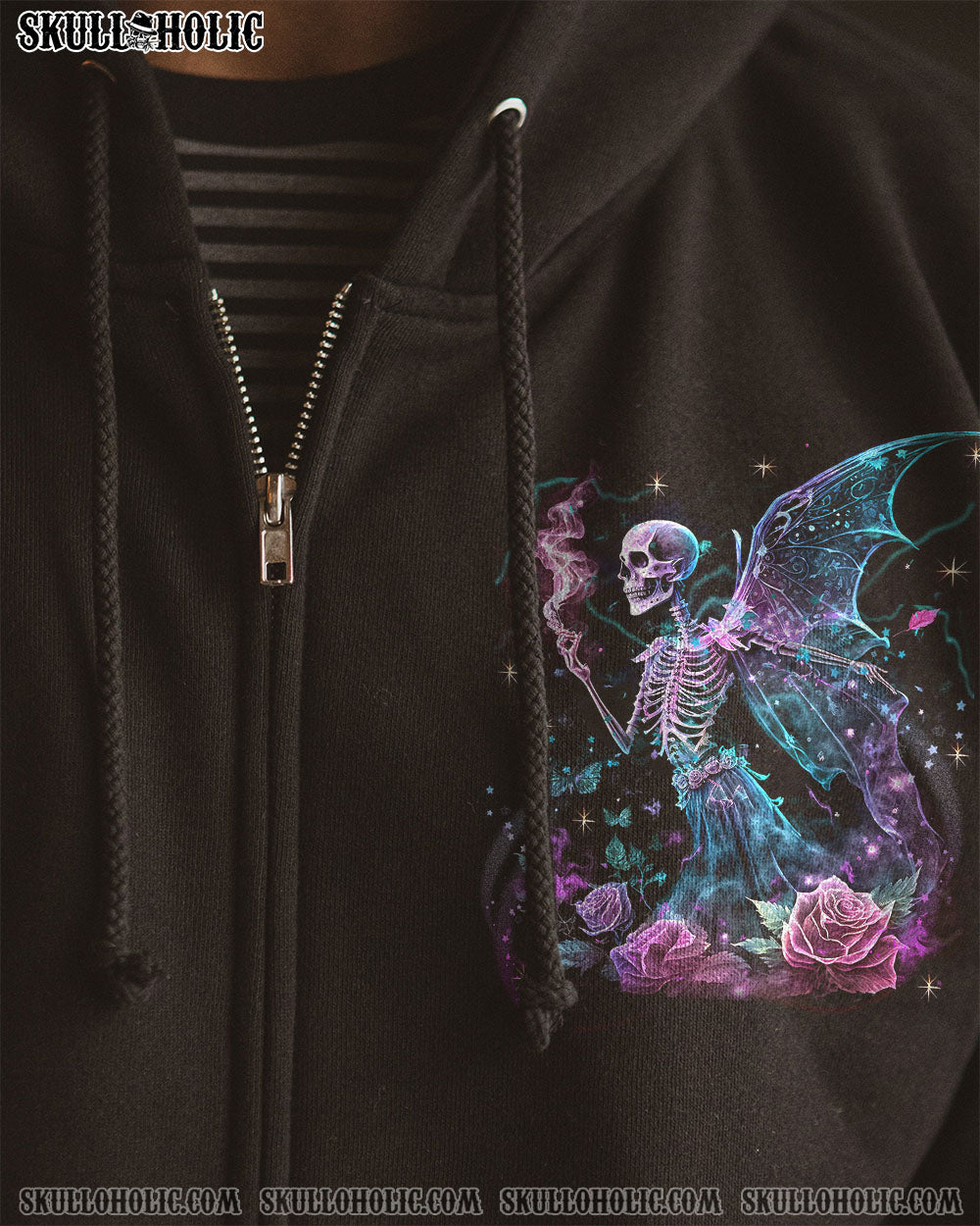 KARMA FAIRY SKULL SKELETON ALL OVER PRINT – YHHG2302234