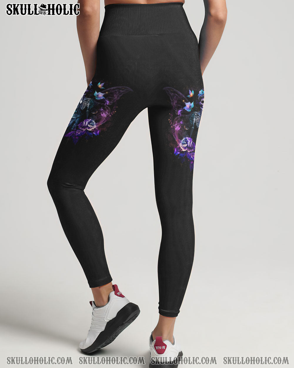 KARMA FAIRY SKULL SKELETON ROSE ALL OVER PRINT – YHLN2401232