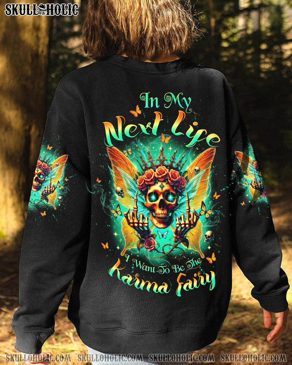 KARMA FAIRY SKULL SKULL ALL OVER PRINT – TLTW2806241