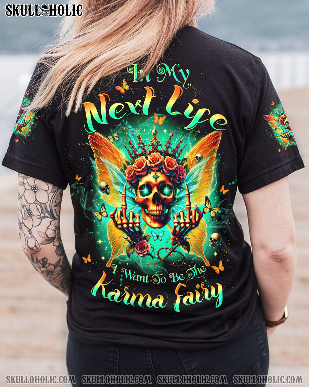 KARMA FAIRY SKULL SKULL ALL OVER PRINT – TLTW2806241