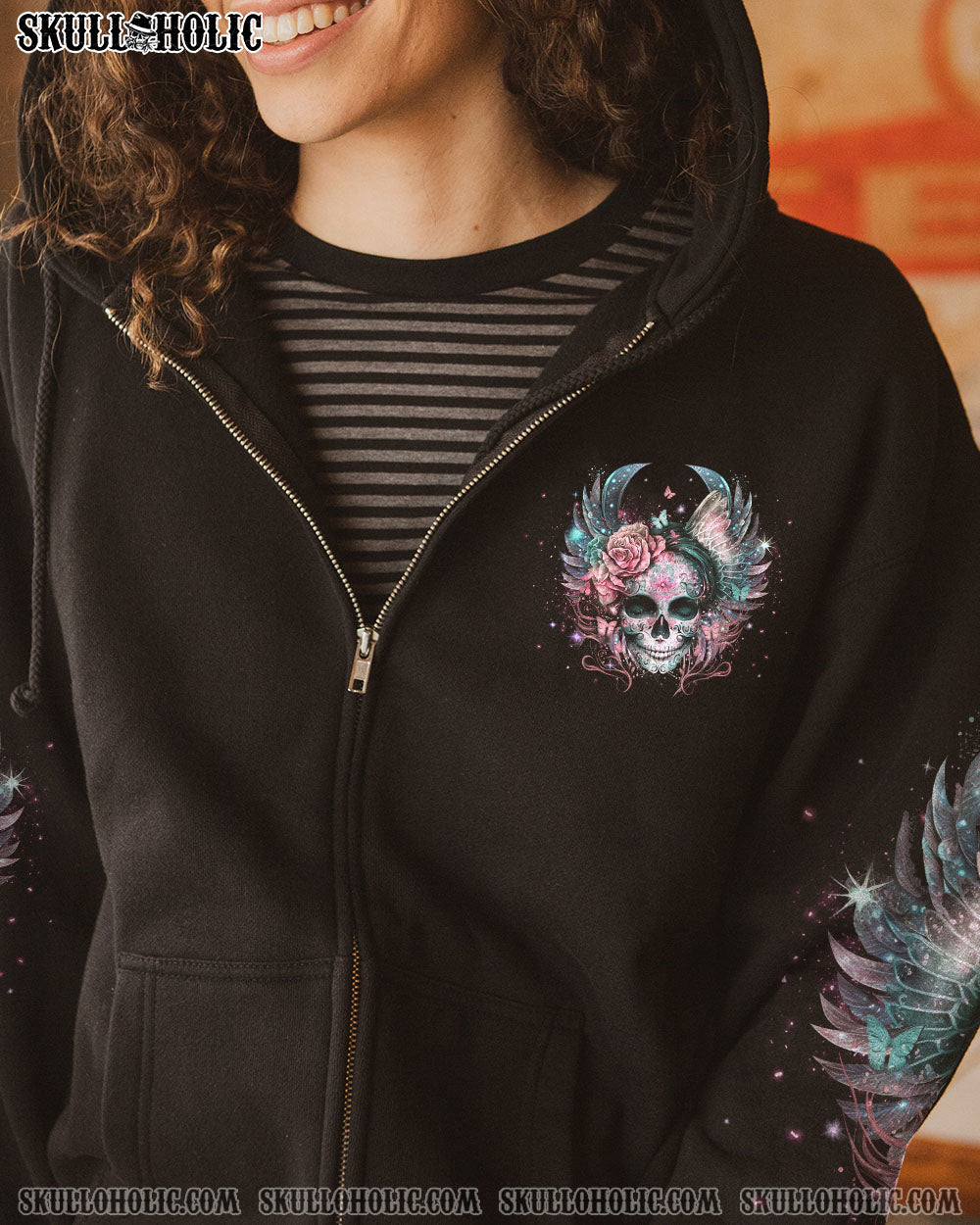 KARMA FAIRY SKULL SUGAR SKULL ALL OVER PRINT – YHHG1502232