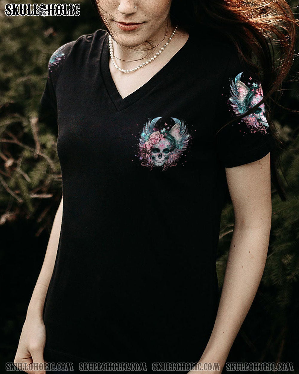 KARMA FAIRY SKULL SUGAR SKULL ALL OVER PRINT – YHHG1502232