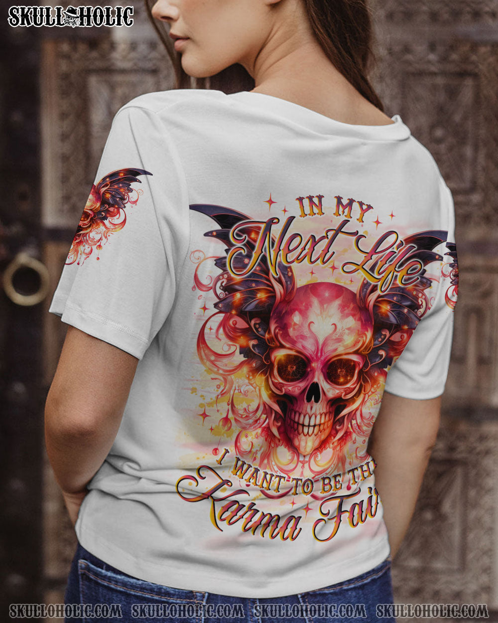 KARMA FAIRY SKULL WINGS ALL OVER PRINT – TLNO0710232
