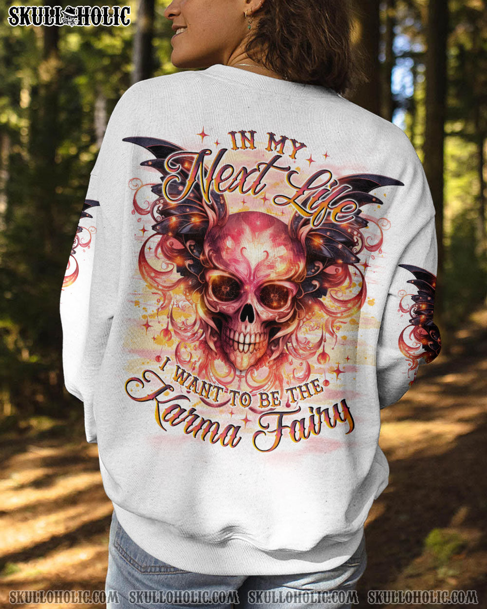 KARMA FAIRY SKULL WINGS ALL OVER PRINT – TLNO0710232