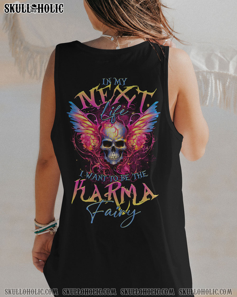 KARMA FAIRY SKULL WINGS ALL OVER PRINT – TLTR1907234