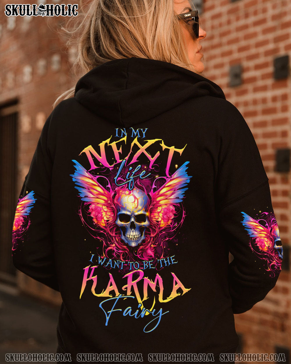 KARMA FAIRY SKULL WINGS ALL OVER PRINT – TLTR1907234