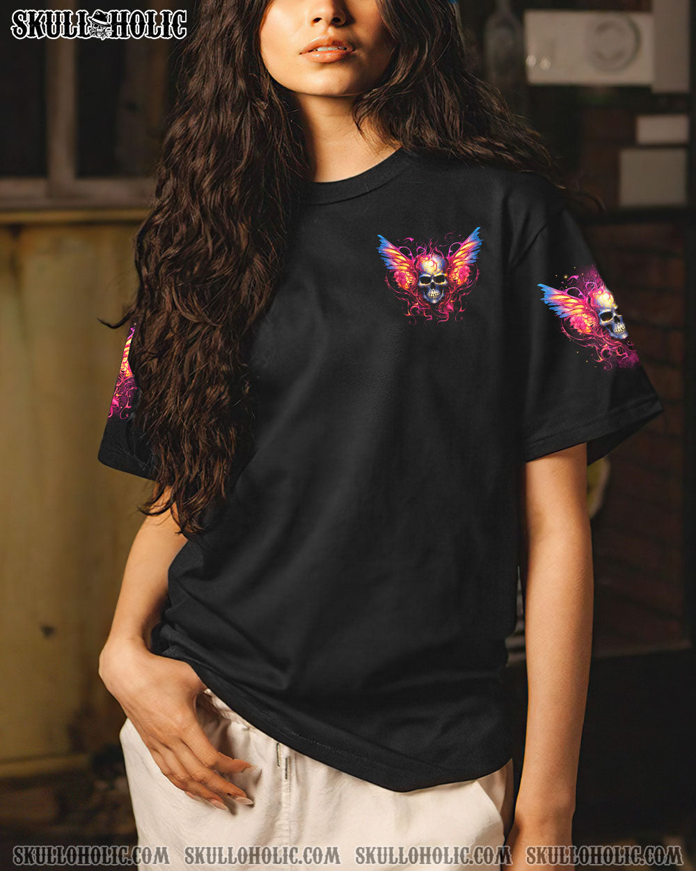 KARMA FAIRY SKULL WINGS ALL OVER PRINT – TLTR1907234