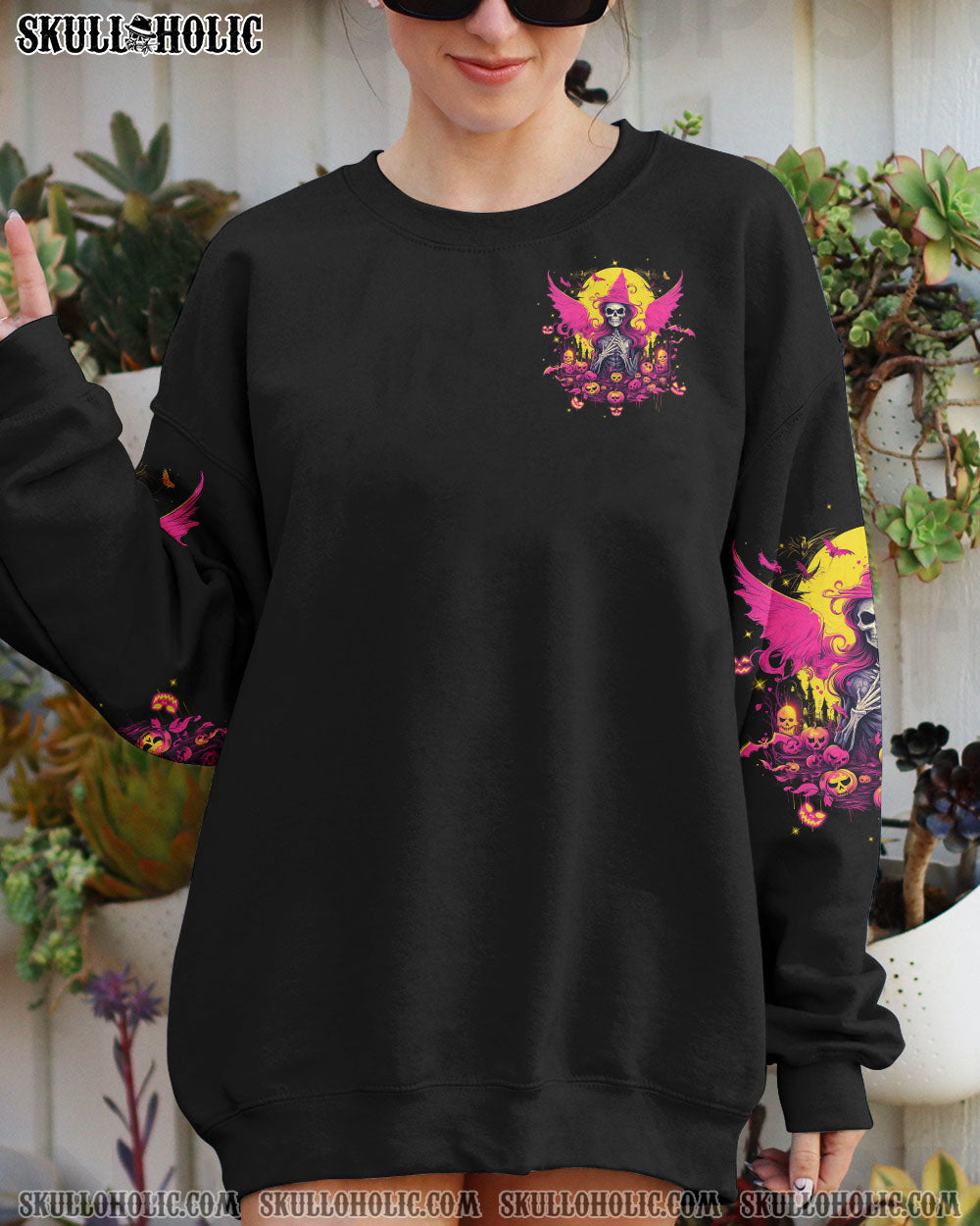 KARMA FAIRY SKULL WITCH HALLOWEEN ALL OVER PRINT – TLTW1108232