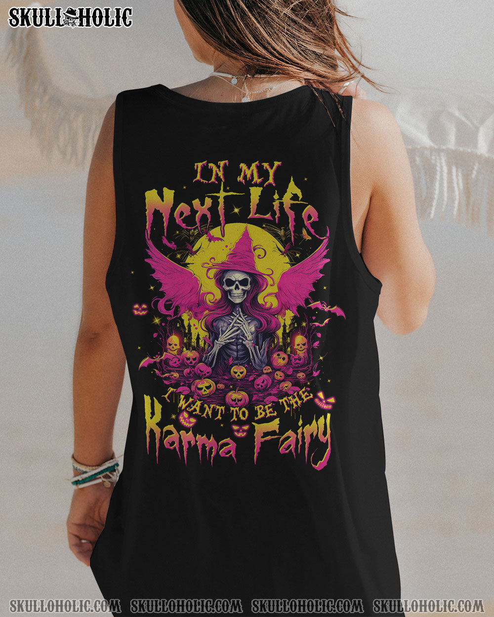 KARMA FAIRY SKULL WITCH HALLOWEEN ALL OVER PRINT – TLTW1108232
