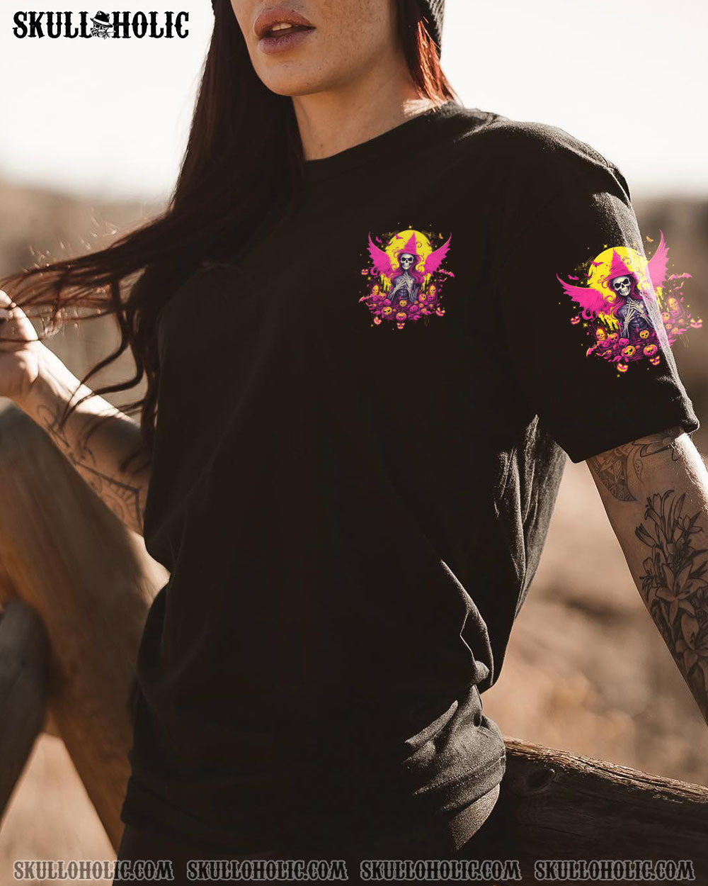 KARMA FAIRY SKULL WITCH HALLOWEEN ALL OVER PRINT – TLTW1108232