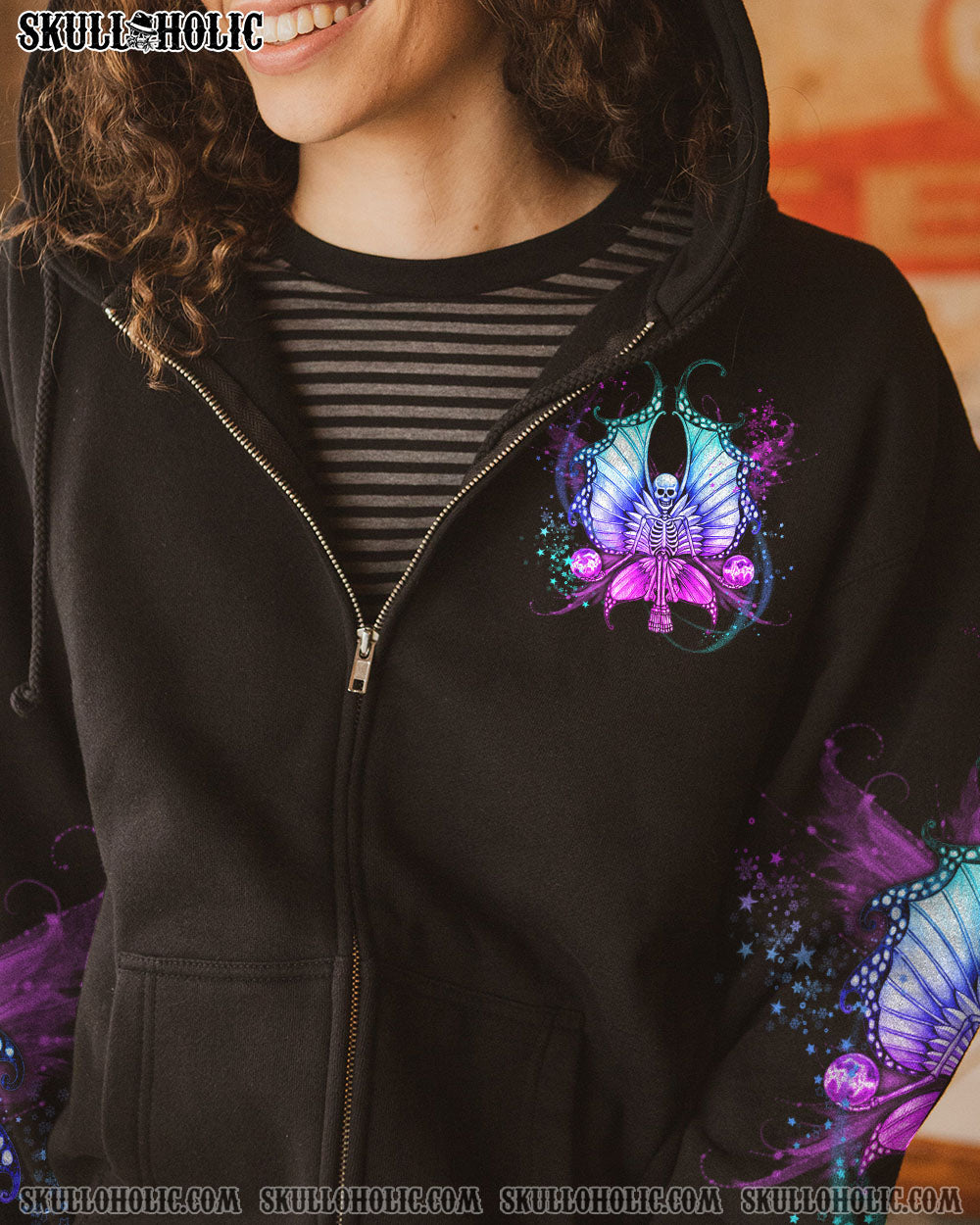 KARMA FAIRY SUGAR SKULL ALL OVER PRINT – YHLN1301234