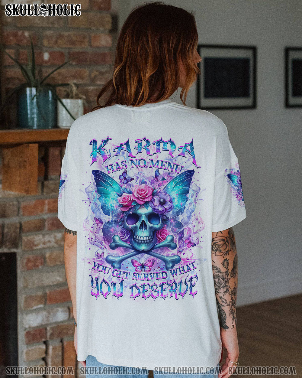 KARMA HAS NO MENU ALL OVER PRINT – YHKD1603244