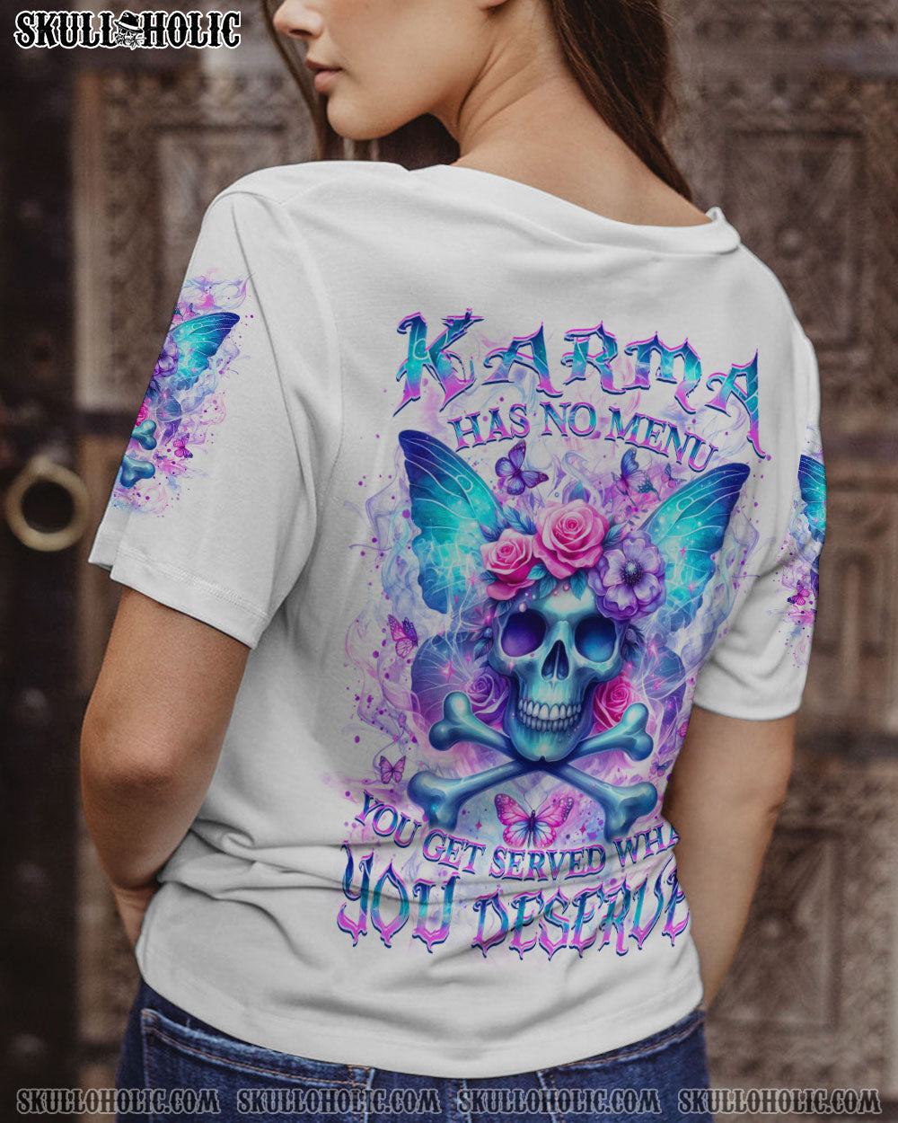 KARMA HAS NO MENU ALL OVER PRINT – YHKD1603244