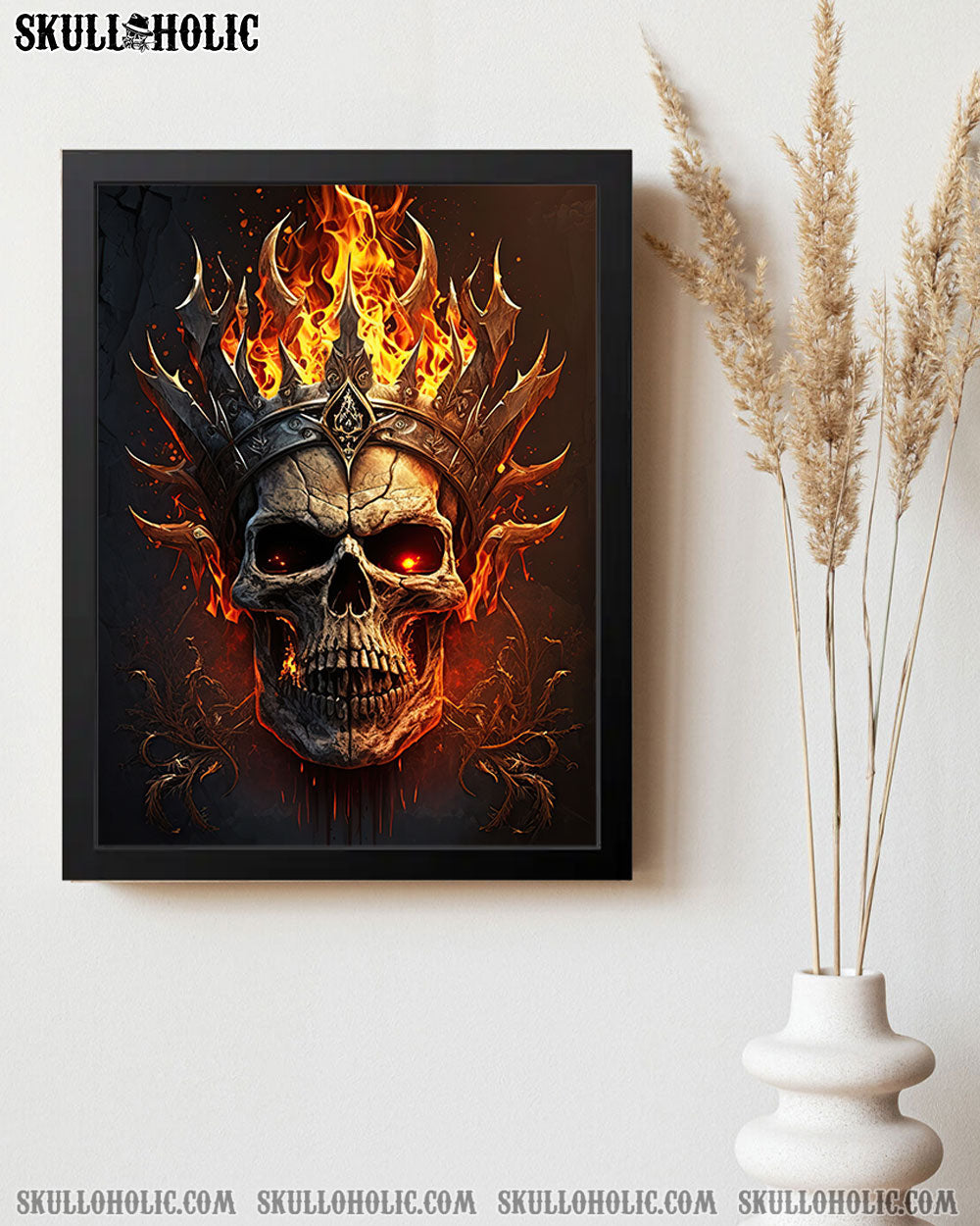 KING FIRE SKULL POSTER – TLTM0802235