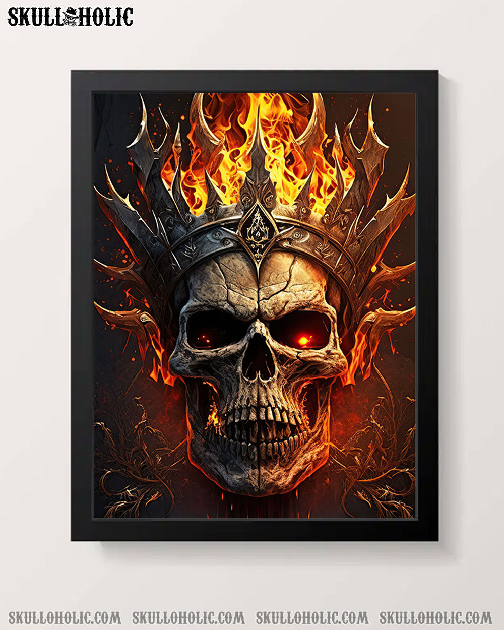 KING FIRE SKULL POSTER – TLTM0802235