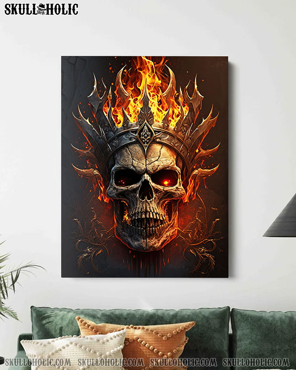 KING FIRE SKULL POSTER – TLTM0802235