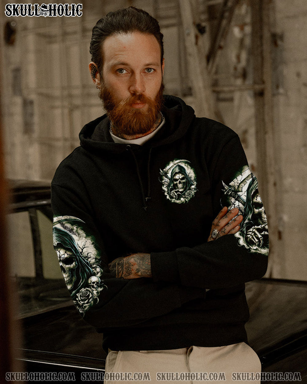 LIFE ISN’T F EASY SKULL ALL OVER PRINT – TY1902241