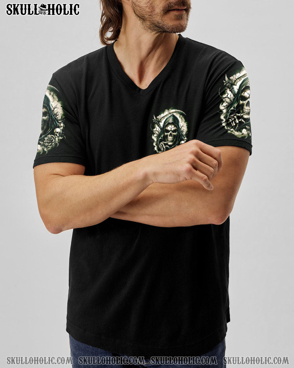 LIFE ISN’T F EASY SKULL ALL OVER PRINT – TY1902241