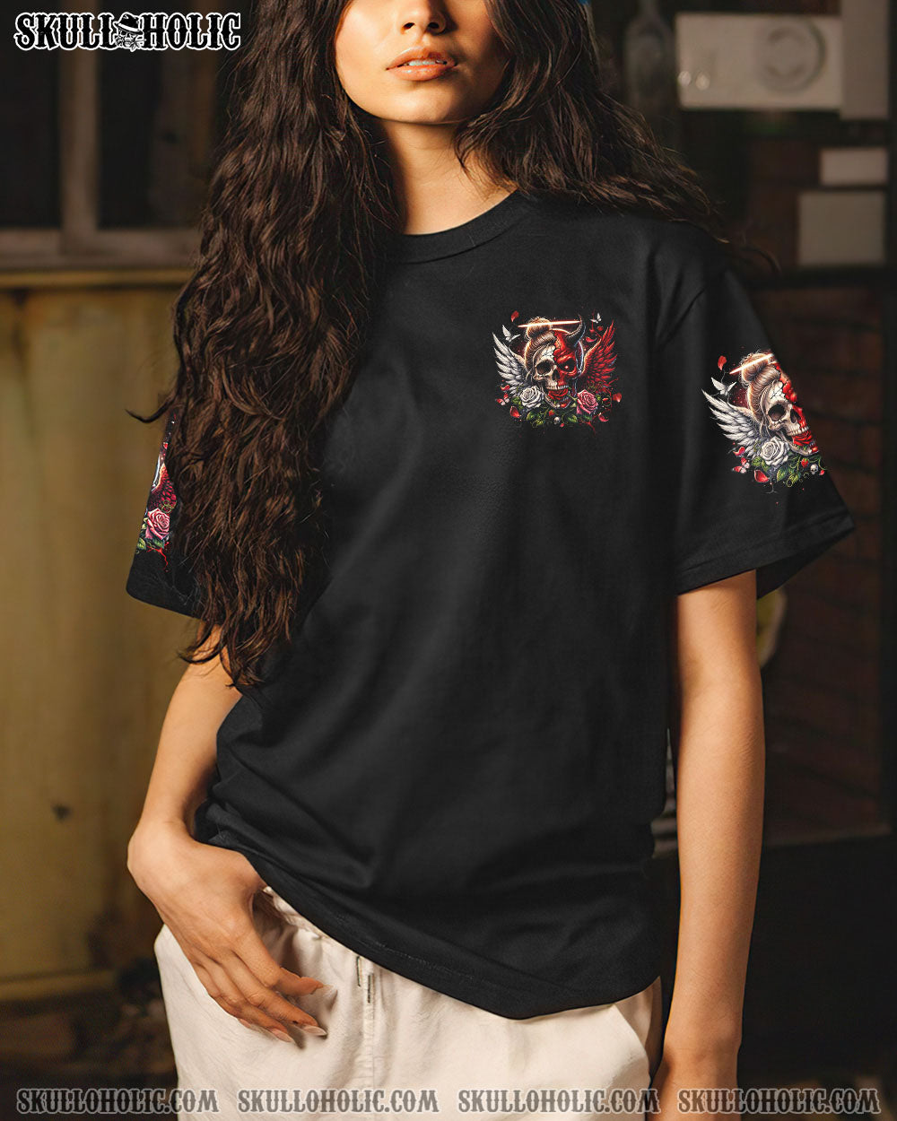 LOVE IS LIKE HEAVEN BUT IT CAN HURT LIKE HELL ALL OVER PRINT – TYQY2706241