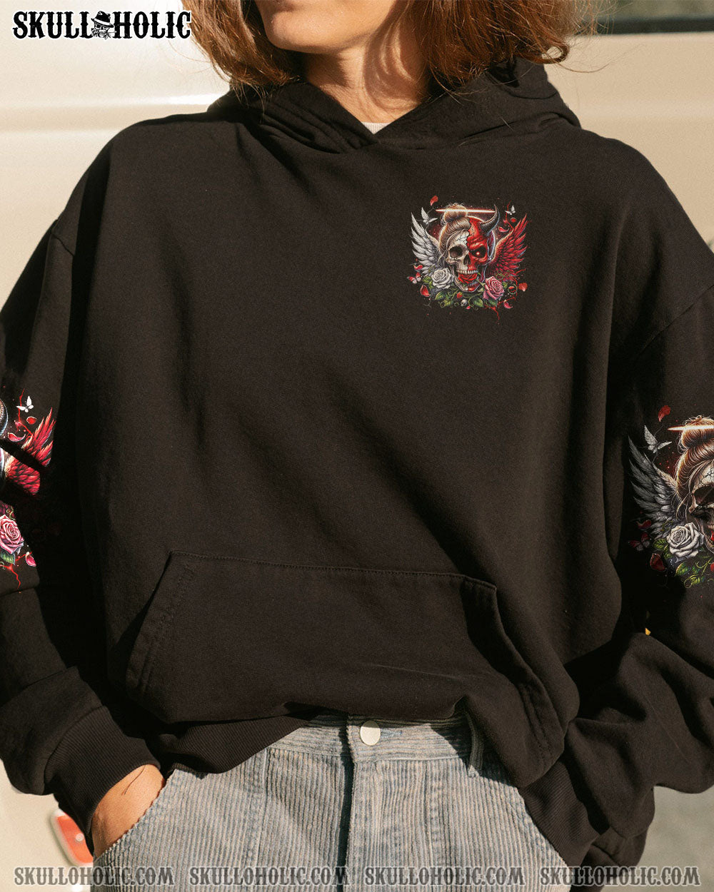 LOVE IS LIKE HEAVEN BUT IT CAN HURT LIKE HELL ALL OVER PRINT – TYQY2706241