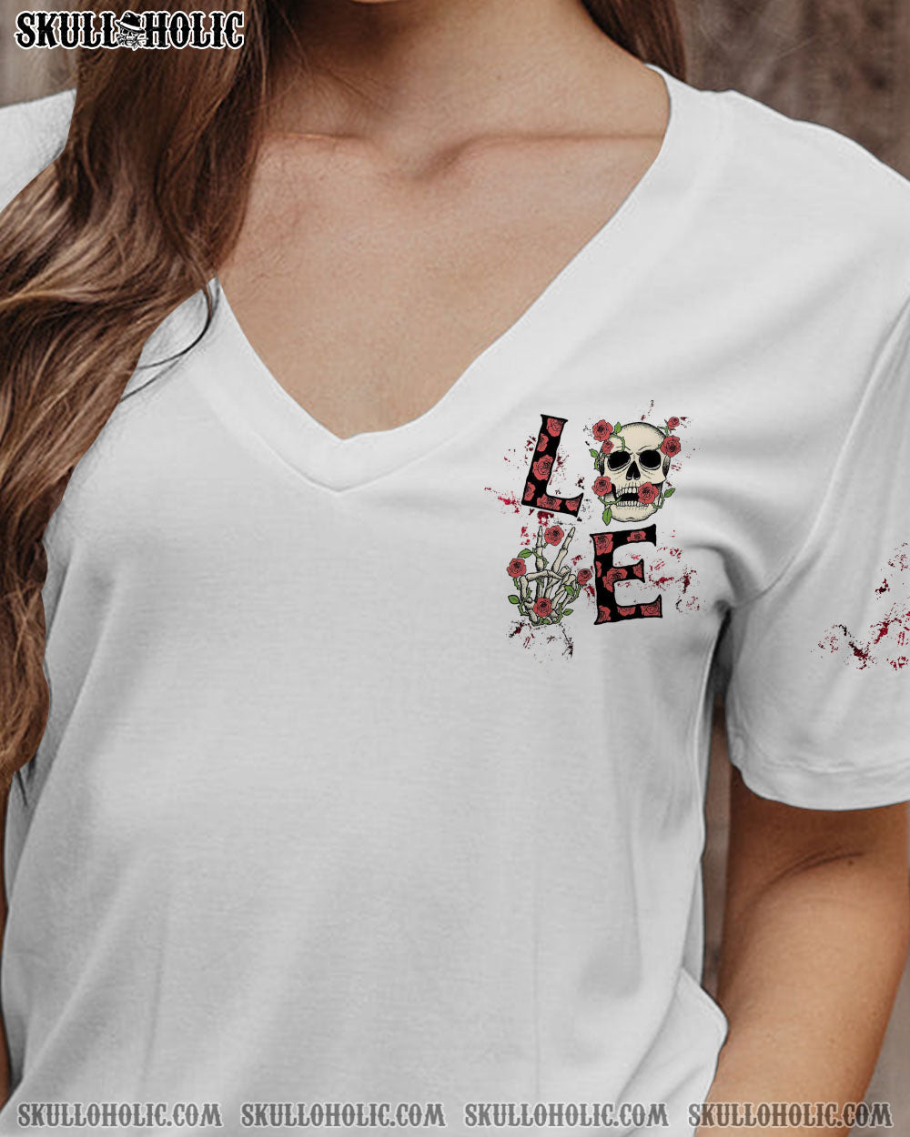 LOVE SKULL ROSE ALL OVER PRINT – TLTW0803232