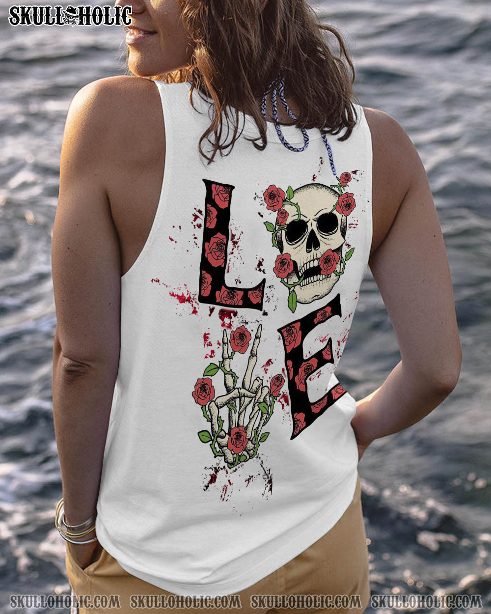 LOVE SKULL ROSE ALL OVER PRINT – TLTW0803232