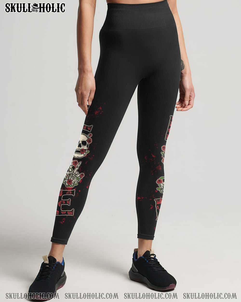 LOVE SKULL ROSE ALL OVER PRINT – TLTW0803232