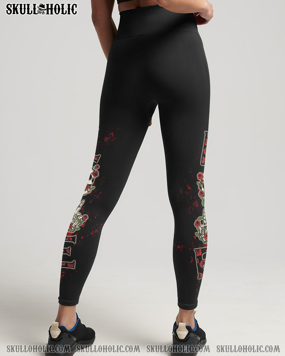 LOVE SKULL ROSE ALL OVER PRINT – TLTW0803232