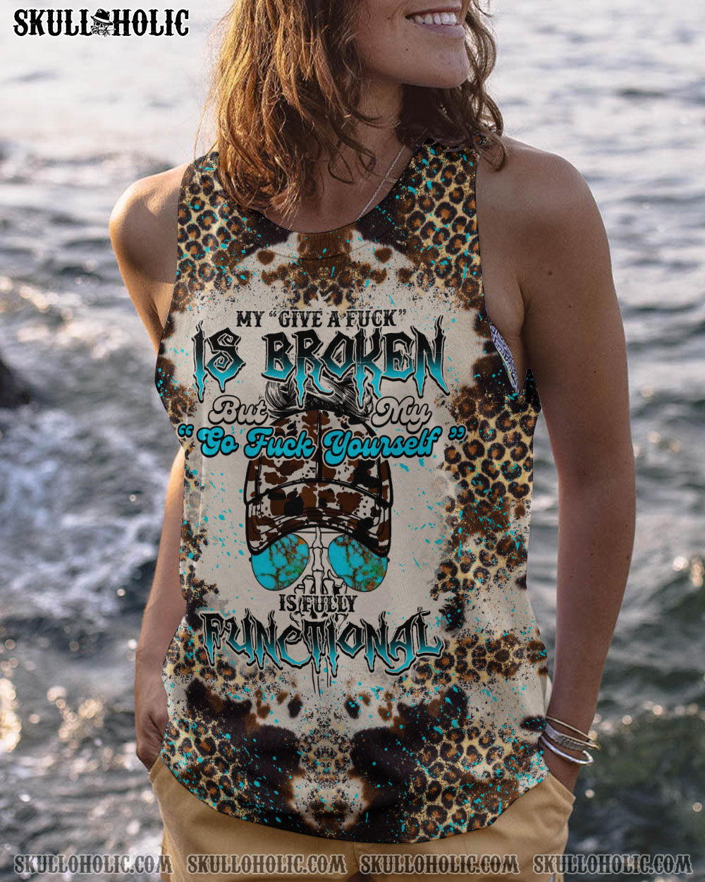 MY GIVE A F COWHIDE ALL OVER PRINT – TLTY2112221